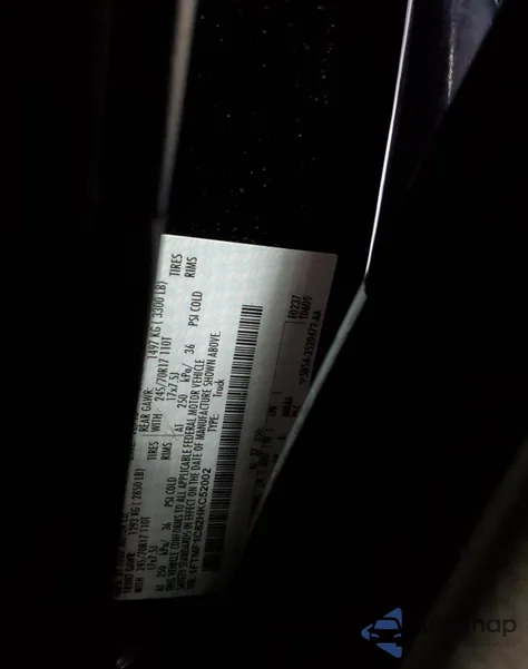 2017 Ford F150 from USA, damaged, VIN 1FTMF1C82HKC52002